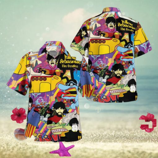 The Beatles Yellow Submarine Hawaiian Shirt