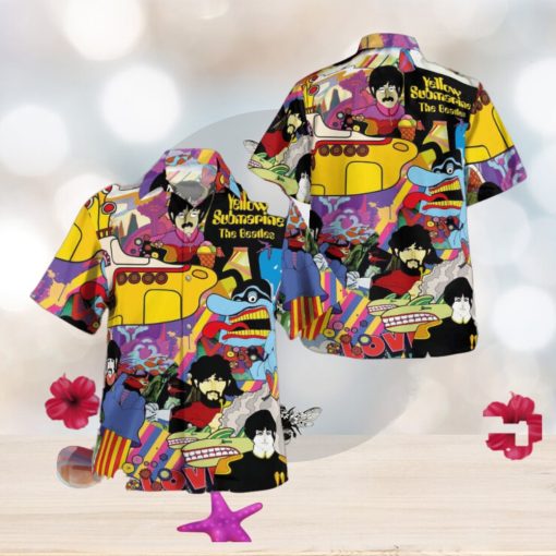 The Beatles Yellow Submarine Hawaiian Shirt