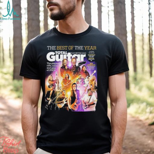 The Best Of The Year Total Guitar Edition 379 With All The Best Of 2023 Issue Cover Poster Shirt