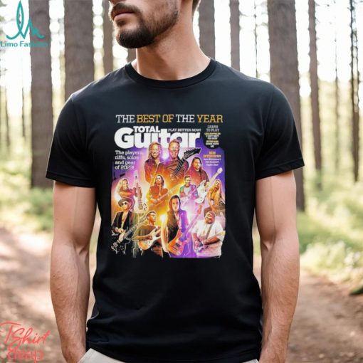 The Best Of The Year Total Guitar Edition 379 With All The Best Of 2023 Issue Cover Poster T Shirt