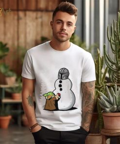 The Best Snowman in the Parsec Christmas Illustration t shirt
