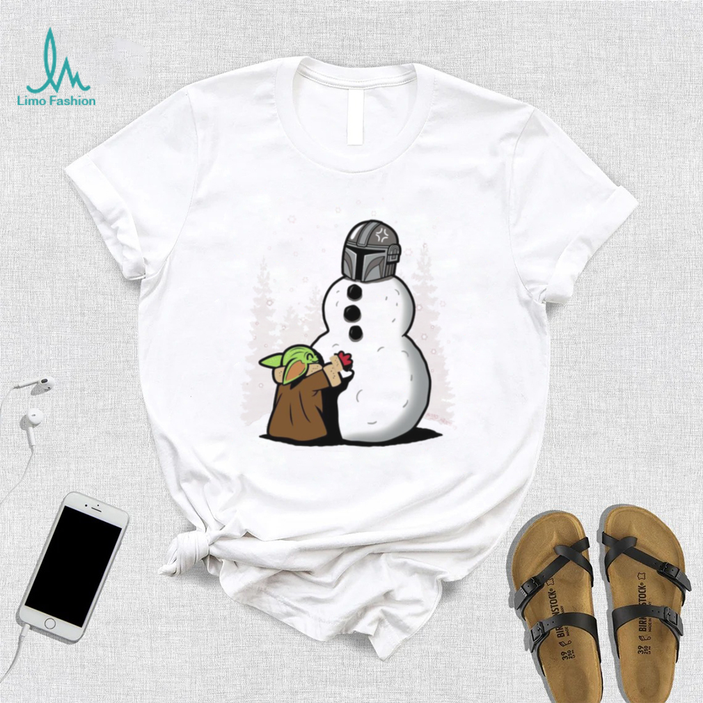 The Best Snowman in the Parsec Christmas Illustration t shirt The Best Snowman in the Parsec Christmas Illustration t shirt