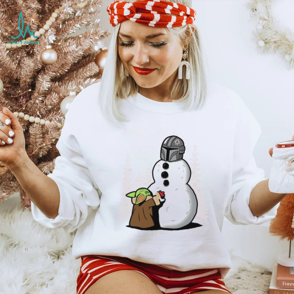 The Best Snowman in the Parsec Christmas Illustration t shirt The Best Snowman in the Parsec Christmas Illustration t shirt