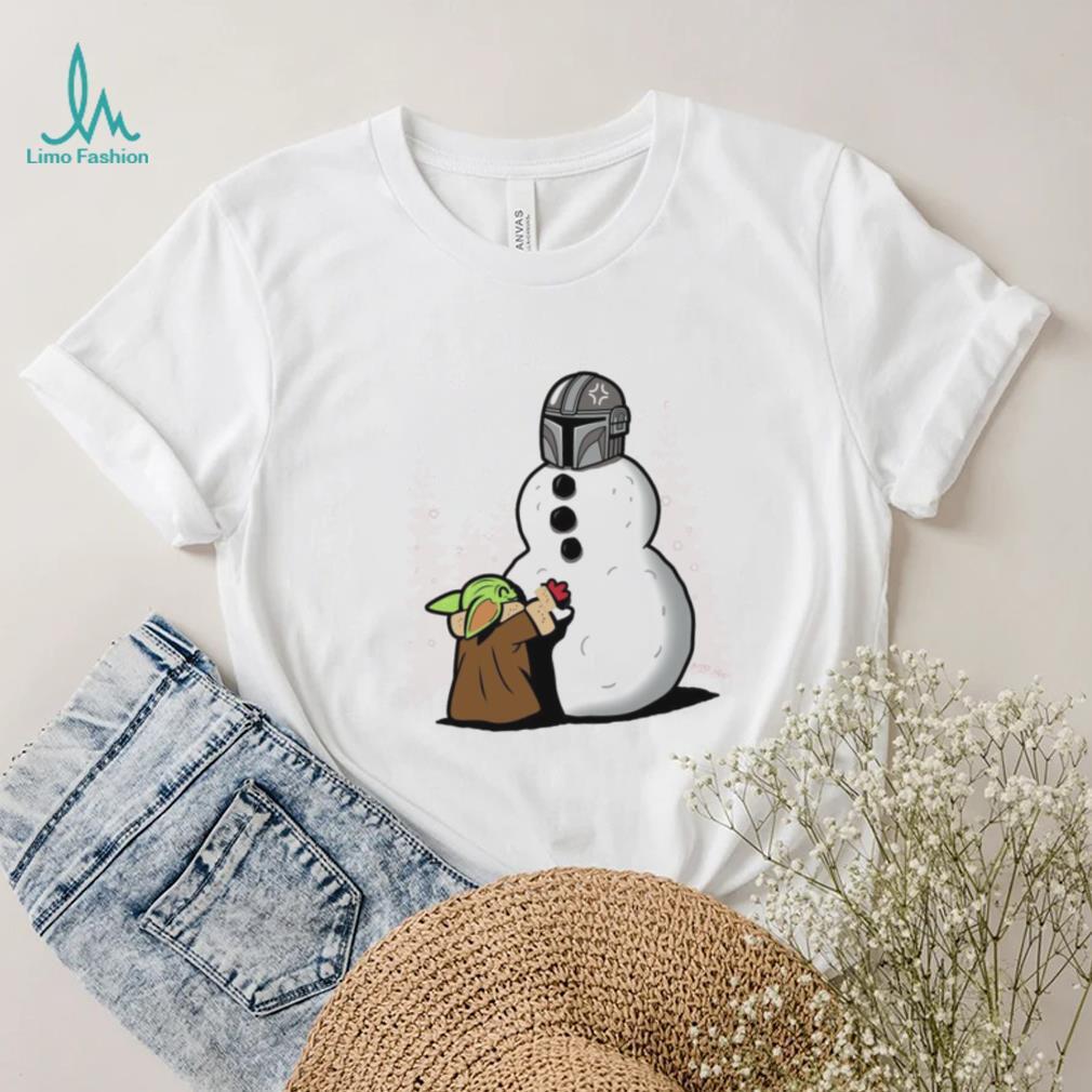 The Best Snowman in the Parsec Christmas Illustration t shirt The Best Snowman in the Parsec Christmas Illustration t shirt