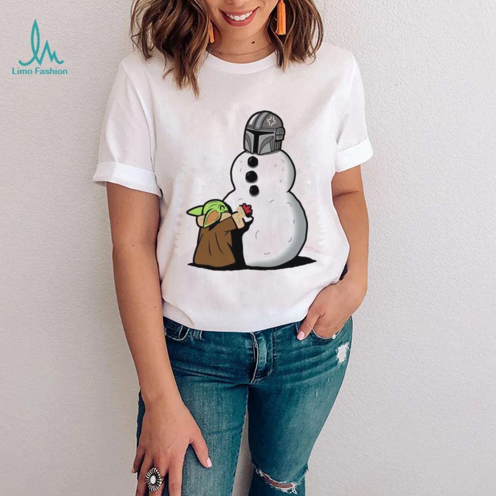 The Best Snowman in the Parsec Christmas Illustration t shirt The Best Snowman in the Parsec Christmas Illustration t shirt