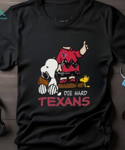 The Die Hard Houston Texans Fans Charlie Snoopy Shirt