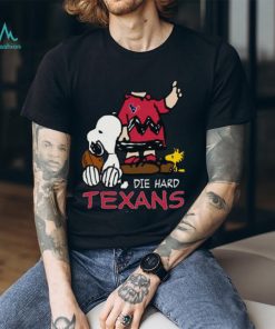 The Die Hard Houston Texans Fans Charlie Snoopy Shirt, hoodie, sweater, long sleeve and tank top The Die Hard Houston Texans Fans Charlie Snoopy Shirt