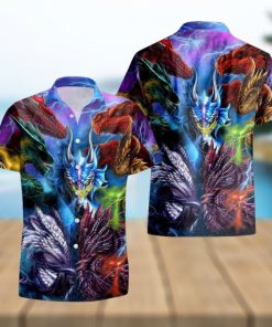 The Dra gons In The Ga laxy Hawaiian Shirt,