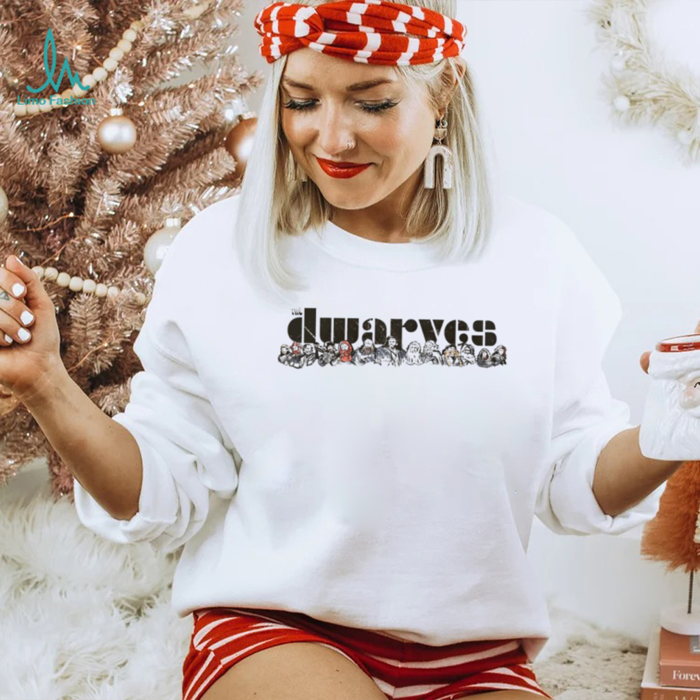 The Dwarves of The Lord of the Rings cosplay The Doors shirt The Dwarves of The Lord of the Rings cosplay The Doors shirt