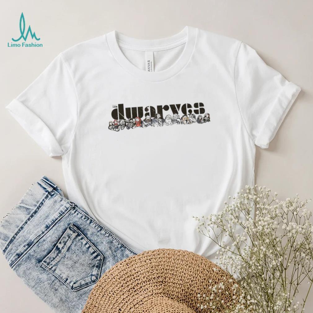 The Dwarves of The Lord of the Rings cosplay The Doors shirt The Dwarves of The Lord of the Rings cosplay The Doors shirt