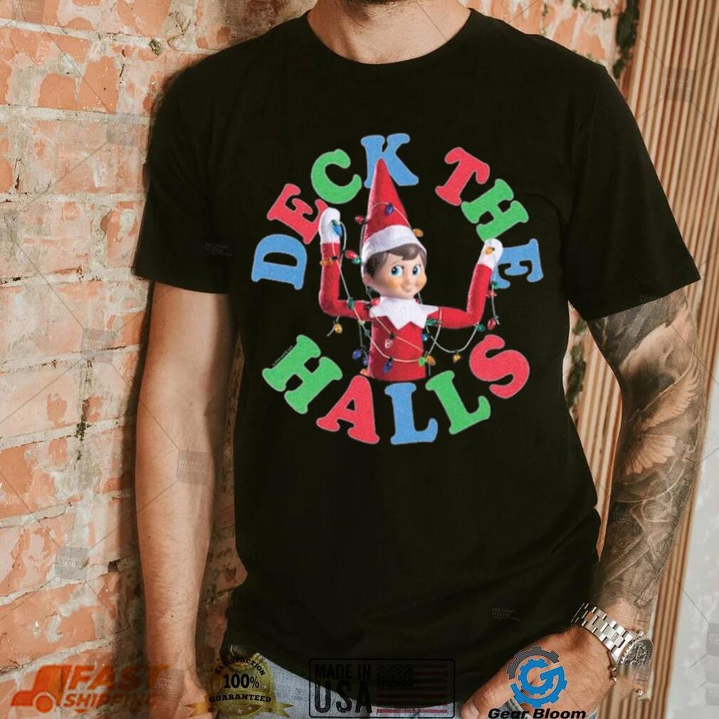 The Elf on the Shelf Mad Engine Toddler Deck The Halls Graphic T Shirt The Elf on the Shelf Mad Engine Toddler Deck The Halls Graphic T Shirt