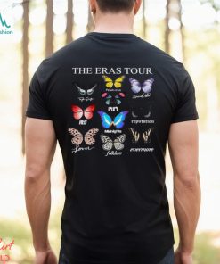 The Eras Tour Butterfly T Shirt Swiftie Merch Tee 2024