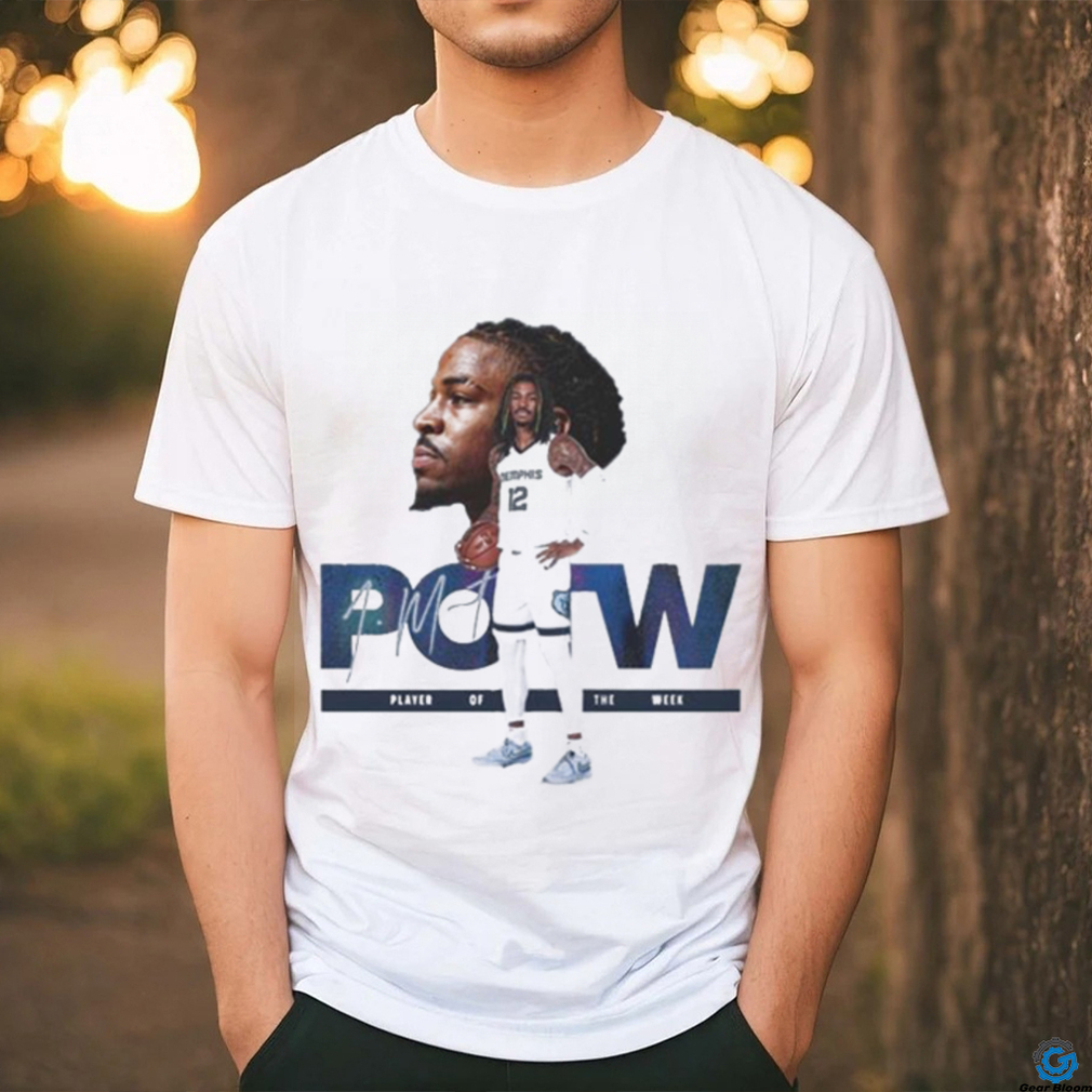 The Explosive Comeback Of Ja Morant With The NBA Western Conference Player Of The Week Signature shirt The Explosive Comeback Of Ja Morant With The NBA Western Conference Player Of The Week Signature shirt