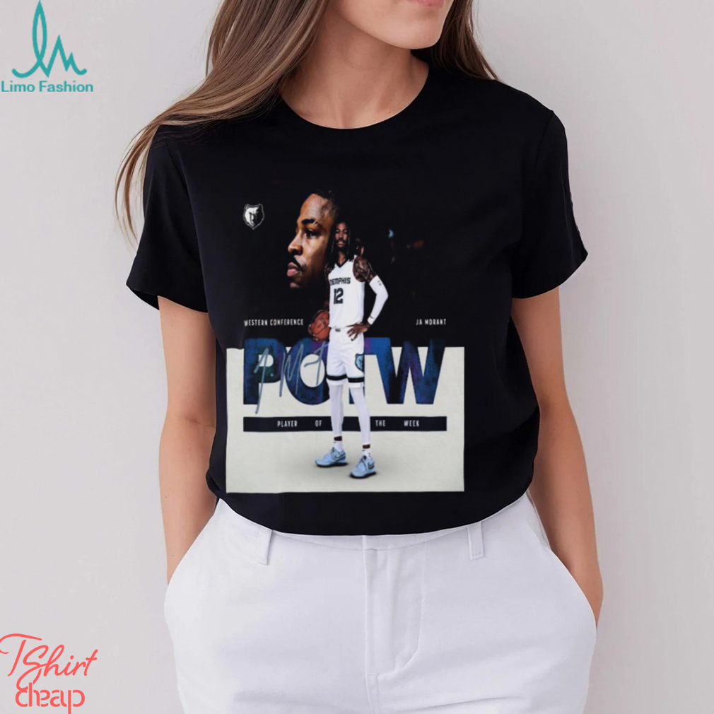 The Explosive Comeback of Ja Morant With The NBA Western Conference Player Of The Week T shirt The Explosive Comeback of Ja Morant With The NBA Western Conference Player Of The Week T shirt