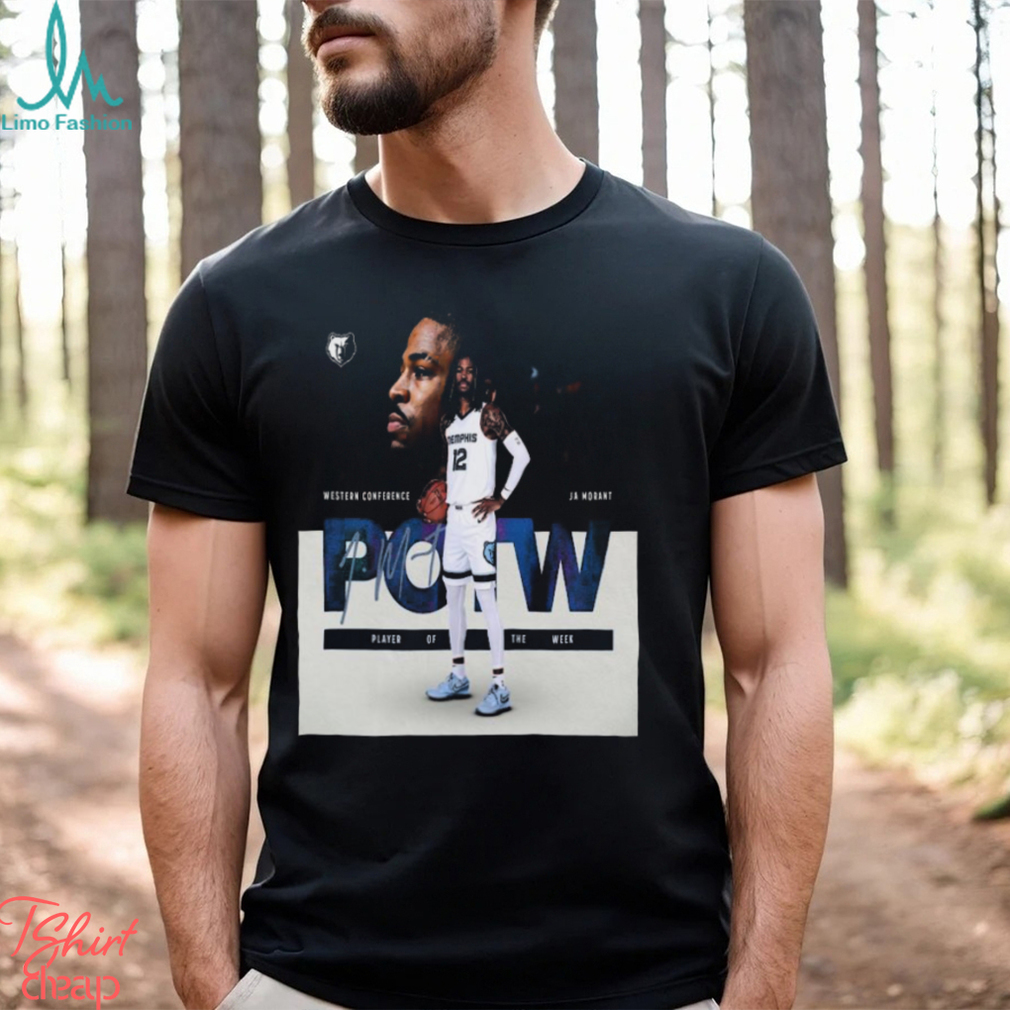 The Explosive Comeback of Ja Morant With The NBA Western Conference Player Of The Week T shirt The Explosive Comeback of Ja Morant With The NBA Western Conference Player Of The Week T shirt
