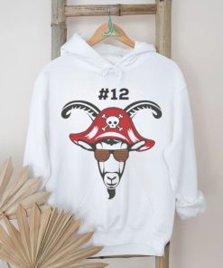 The Goat 12 Tampa Bay Buccaneers shirt, hoodie, sweater, long sleeve and tank top The Goat 12 Tampa Bay Buccaneers shirt