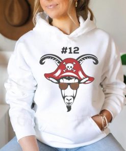 The Goat 12 Tampa Bay Buccaneers shirt, hoodie, sweater, long sleeve and tank top The Goat 12 Tampa Bay Buccaneers shirt