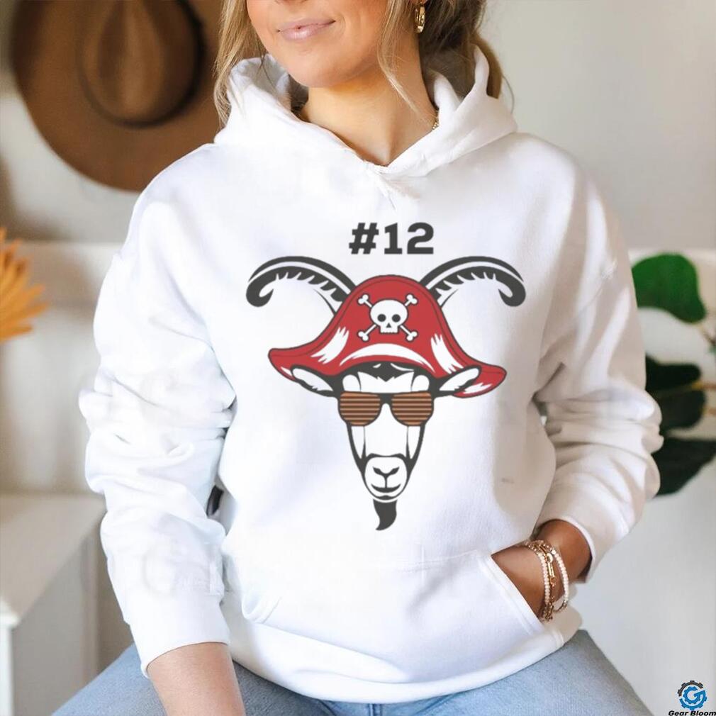 The Goat 12 Tampa Bay Buccaneers shirt The Goat 12 Tampa Bay Buccaneers shirt