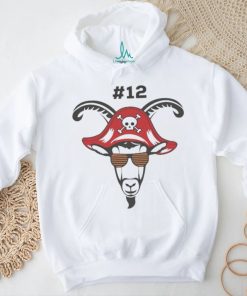 The Goat 12 Tampa Bay Buccaneers shirt, hoodie, sweater, long sleeve and tank top The Goat 12 Tampa Bay Buccaneers shirt