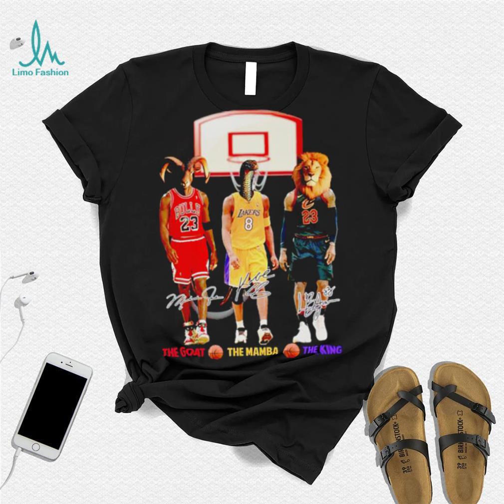 Kobe bryant hot sale goat shirt