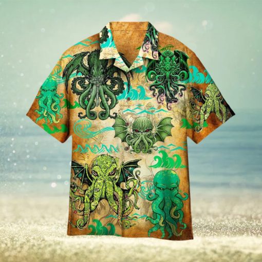 The Great Cthulhu Hawaiian Shirt For Men Women Hw9665