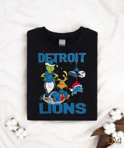 The Grinch And Dog Detroit Lions Christmas 2023 Shirt