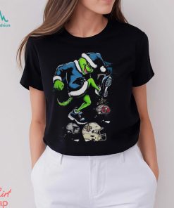 The Grinch Carolina Panthers Stomp On NFL Teams Christmas T Shirt
