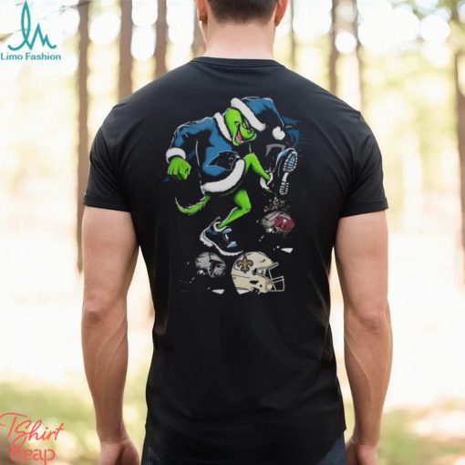 The Grinch Carolina Panthers Stomp On NFL Teams Christmas T Shirt