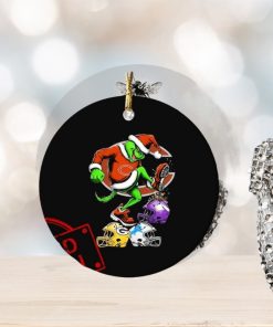 The Grinch Chicago Bears Stomp On NFL Teams Christmas Ornament