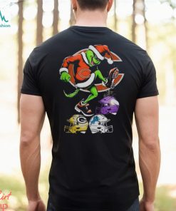 The Grinch Chicago Bears Stomp On NFL Teams Christmas T Shirt