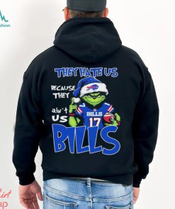 The Grinch Christmas They Hate Us Because Ain’t Us Buffalo Bills Football Shirt