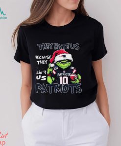 The Grinch Christmas They Hate Us Because Ain’t Us New England Patriots Football Shirt