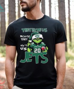 The Grinch Christmas They Hate Us Because Ain’t Us New York Jets Football Shirt, hoodie, sweater, long sleeve and tank top The Grinch Christmas They Hate Us Because Ain’t Us New York Jets Football Shirt