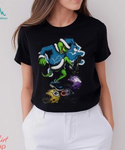 The Grinch Detroit Lions Stomp On NFL Teams Christmas Shirt