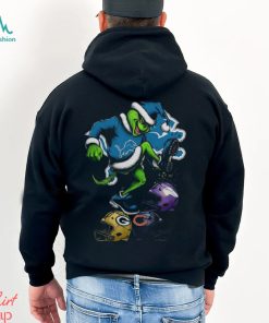 The Grinch Detroit Lions Stomp On NFL Teams Christmas Shirt