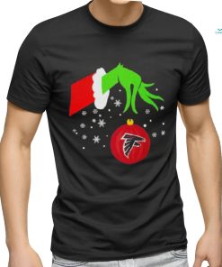 The Grinch Hand Christmas Ornament Atlanta Falcons 2023 T Shirt