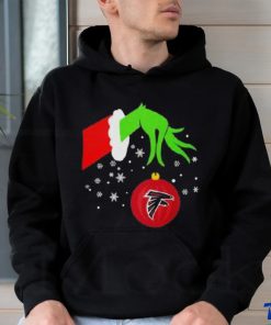 The Grinch Hand Christmas Ornament Atlanta Falcons 2023 T Shirt