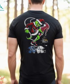 The Grinch Houston Texans Stomp On NFL Teams Christmas T Shirt