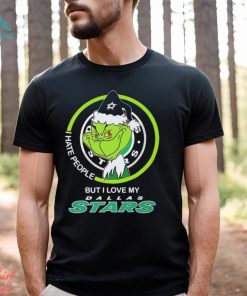The Grinch I Hate People But I Love My Dallas Stars Logo T Shirt, hoodie, sweater, long sleeve and tank top The Grinch I Hate People But I Love My Dallas Stars Logo T Shirt
