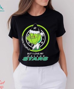 The Grinch I Hate People But I Love My Dallas Stars Logo T Shirt, hoodie, sweater, long sleeve and tank top The Grinch I Hate People But I Love My Dallas Stars Logo T Shirt