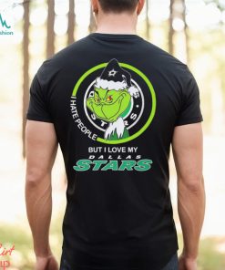 The Grinch I Hate People But I Love My Dallas Stars Logo T Shirt, hoodie, sweater, long sleeve and tank top The Grinch I Hate People But I Love My Dallas Stars Logo T Shirt