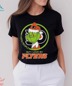 The Grinch I Hate People But I Love My Philadelphia Flyers Logo T Shirt, hoodie, sweater, long sleeve and tank top The Grinch I Hate People But I Love My Philadelphia Flyers Logo T Shirt