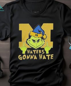 The Grinch Michigan Wolverines Haters Gonna Hate Christmas Shirt