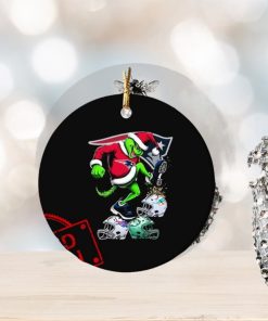 The Grinch New England Patriots Stomp On NFL Teams Christmas Ornament