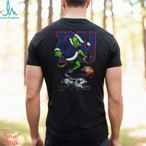 The Grinch New York Giants Stomp On NFL Teams Christmas T Shirt