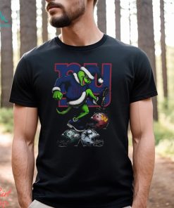 The Grinch New York Giants Stomp On NFL Teams Christmas T Shirt