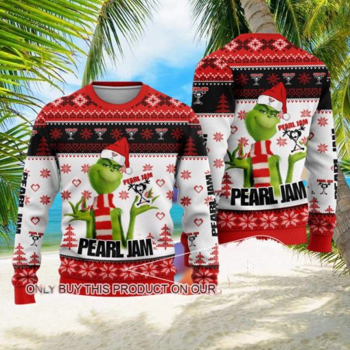 The Grinch Pearl Jam Ugly Christmas Sweater