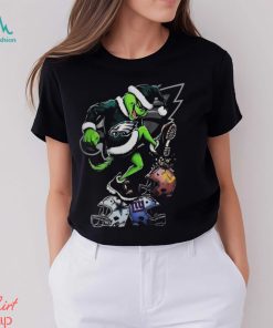 The Grinch Philadelphia Eagles Stomp On NFL Teams Christmas Shirt