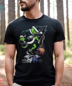The Grinch Philadelphia Eagles Stomp On NFL Teams Christmas Shirt