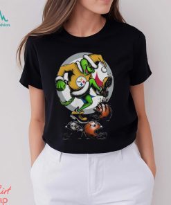 The Grinch Pittsburgh Steelers Stomp On NFL Teams Christmas T Shirt